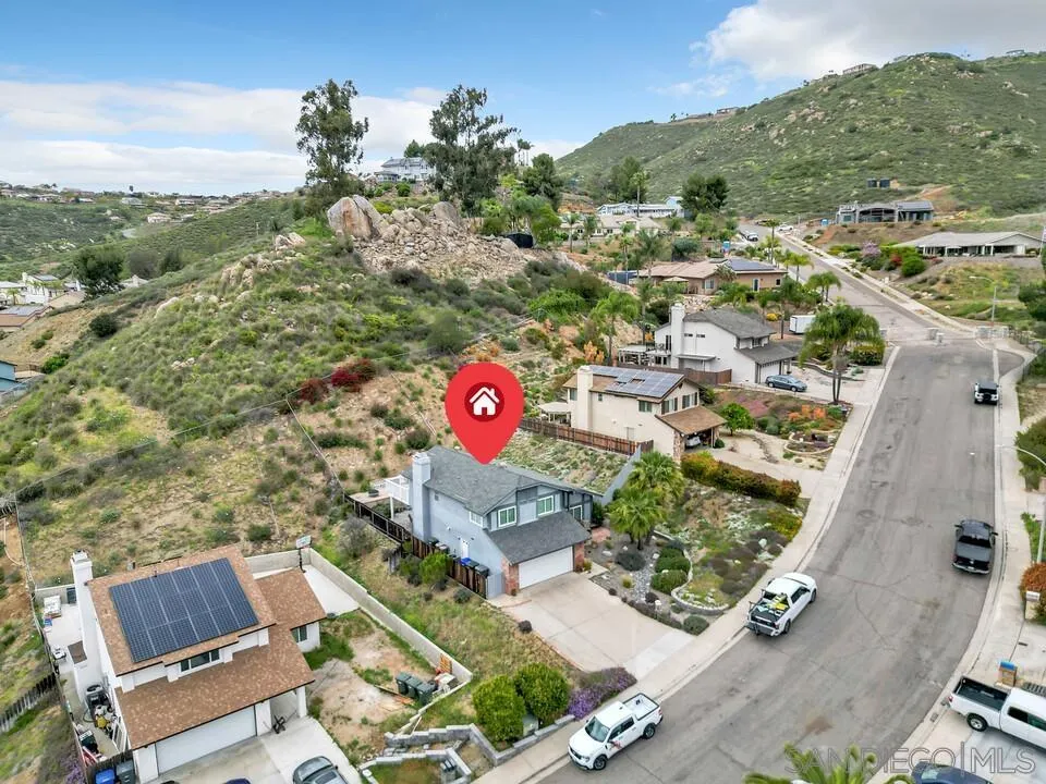 8320 Oconnell Road El Cajon, CA 92021 - Photo 53 of 62 an aerial view of residential house with outdoor space and street view