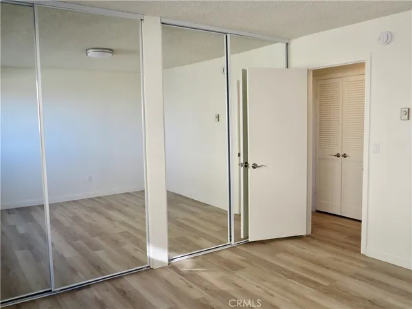 a view of wooden door