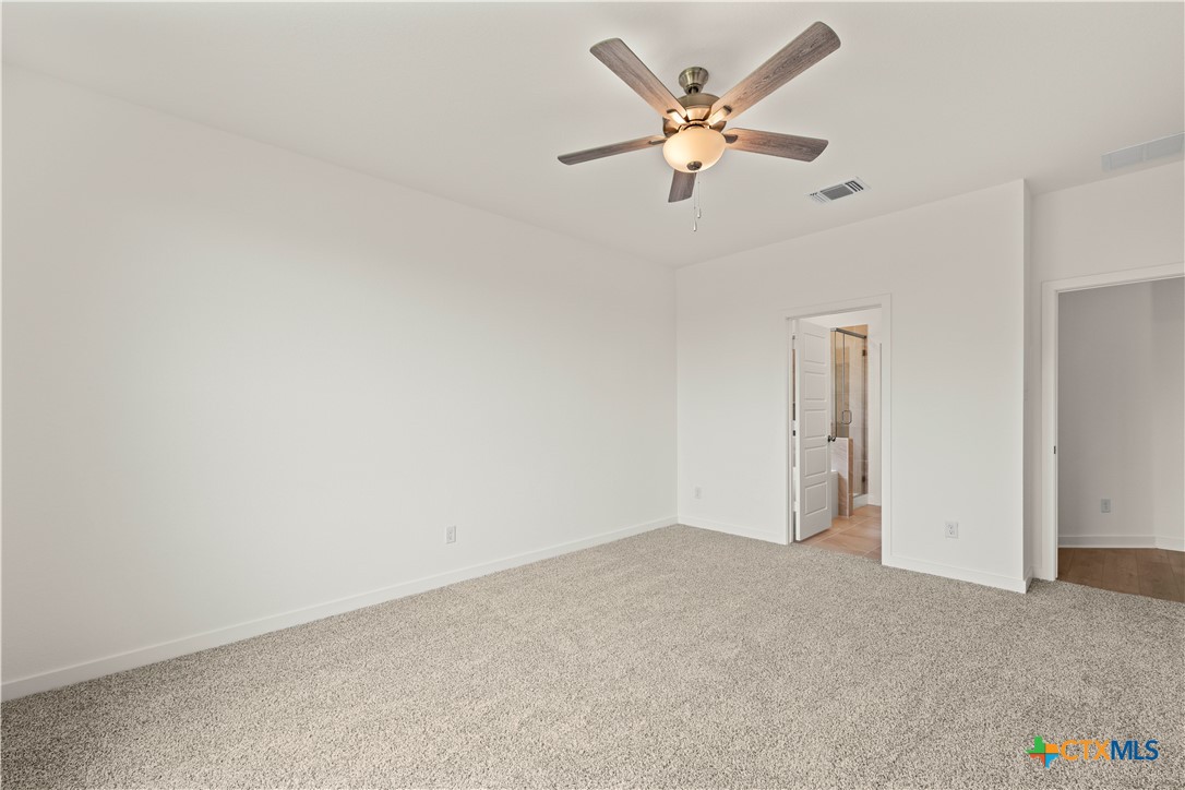 7715 Krenek Tap Drive Temple, TX 76502 - Photo 14 of 30 an empty room with closet and ceiling fan