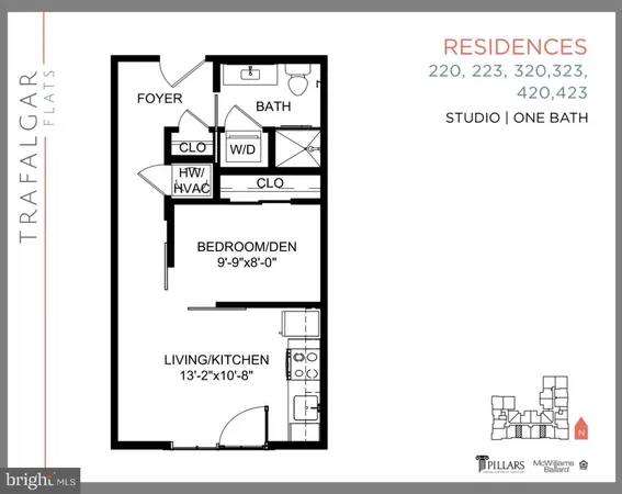 $1,700 | 989 South Buchanan Street, Unit 423, Arlington, VA 22204