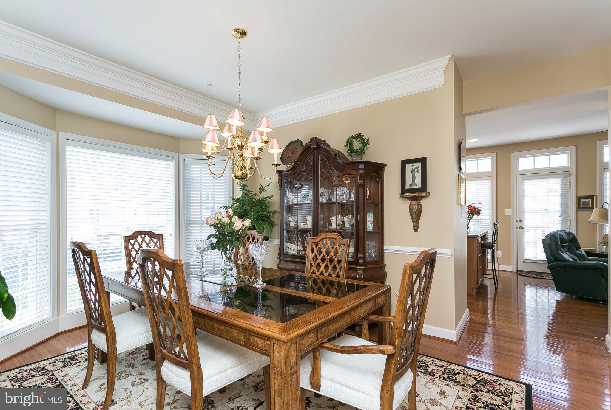 5154 Key View Way Perry Hall, MD 21128 - Photo 8 of 27 Dining Room w/ Hardwood Floors