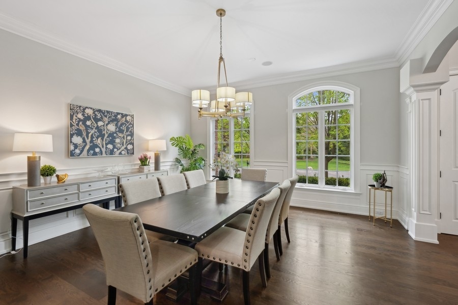 2 Bristol Road Northfield, IL 60093 - Photo 13 of 52 a dining room with furniture window wooden floor