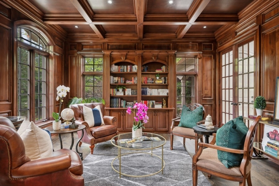 2 Bristol Road Northfield, IL 60093 - Photo 15 of 52 a outdoor living space with furniture and a potted plant