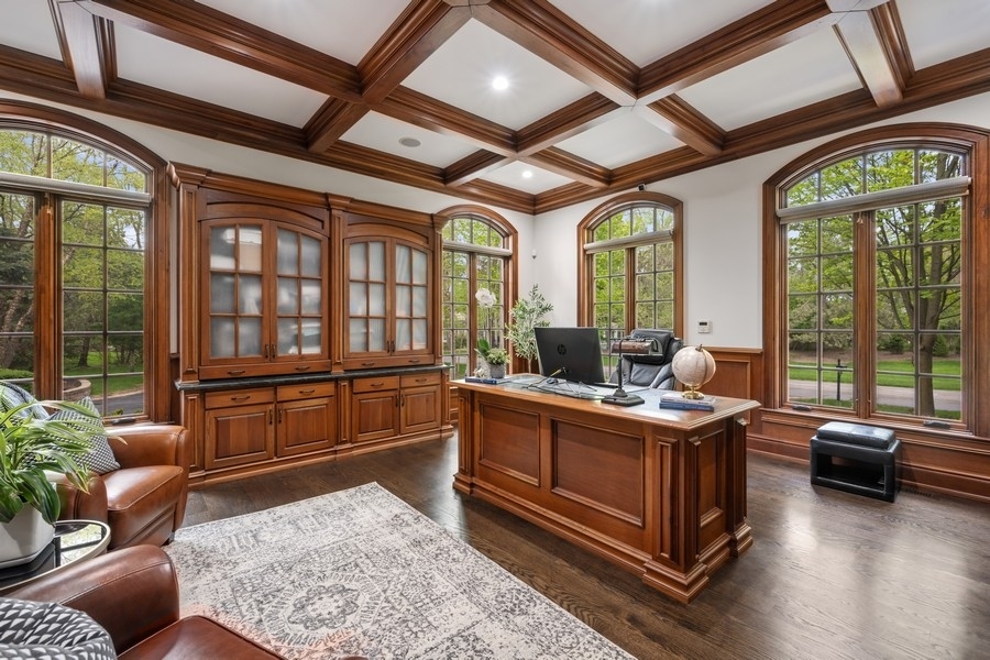 2 Bristol Road Northfield, IL 60093 - Photo 21 of 52 a living room with furniture and a large window