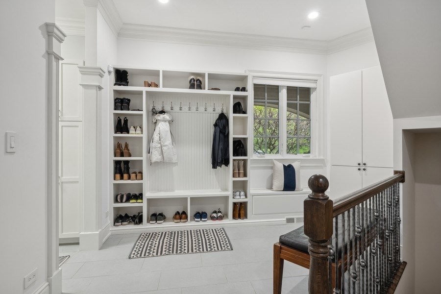 2 Bristol Road Northfield, IL 60093 - Photo 22 of 52 a bedroom with furniture and a large window