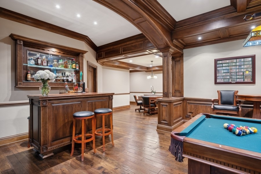 2 Bristol Road Northfield, IL 60093 - Photo 38 of 52 a room with furniture pool table and window