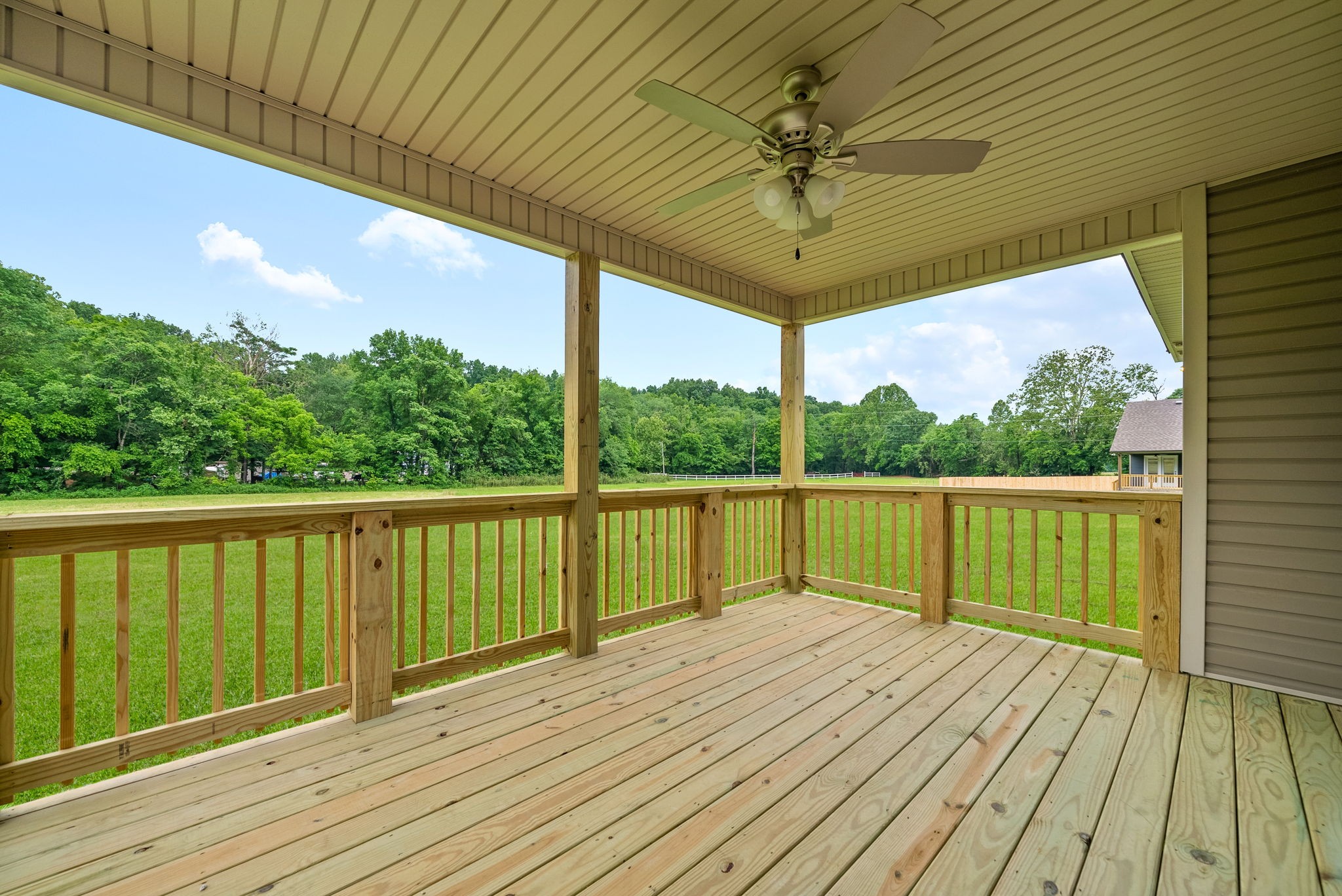 1928 Flats Road Cunningham, TN 37052 - Photo 37 of 49 a view of balcony with wooden floor