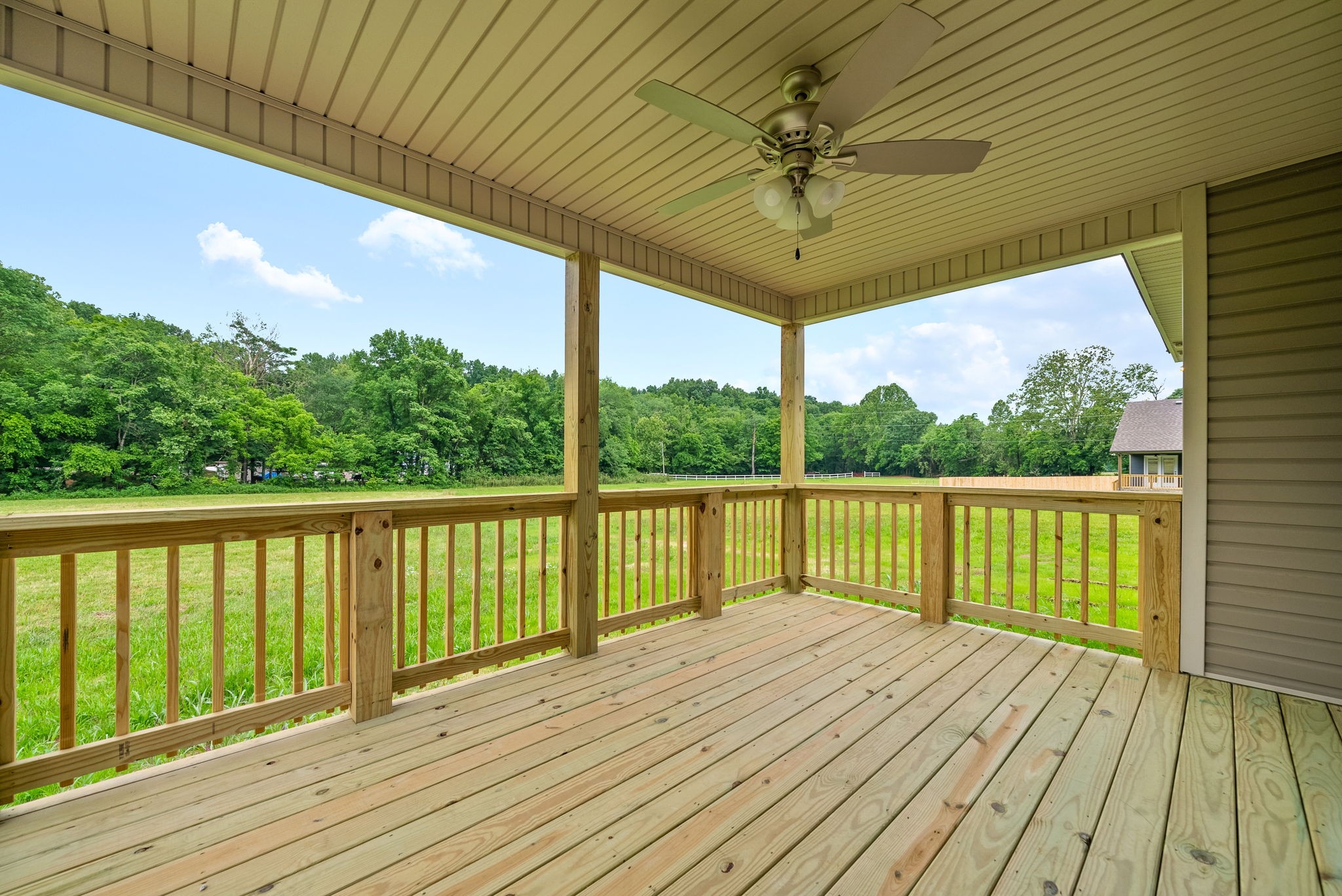 1928 Flats Road Cunningham, TN 37052 - Photo 48 of 49 a view of balcony with wooden floor
