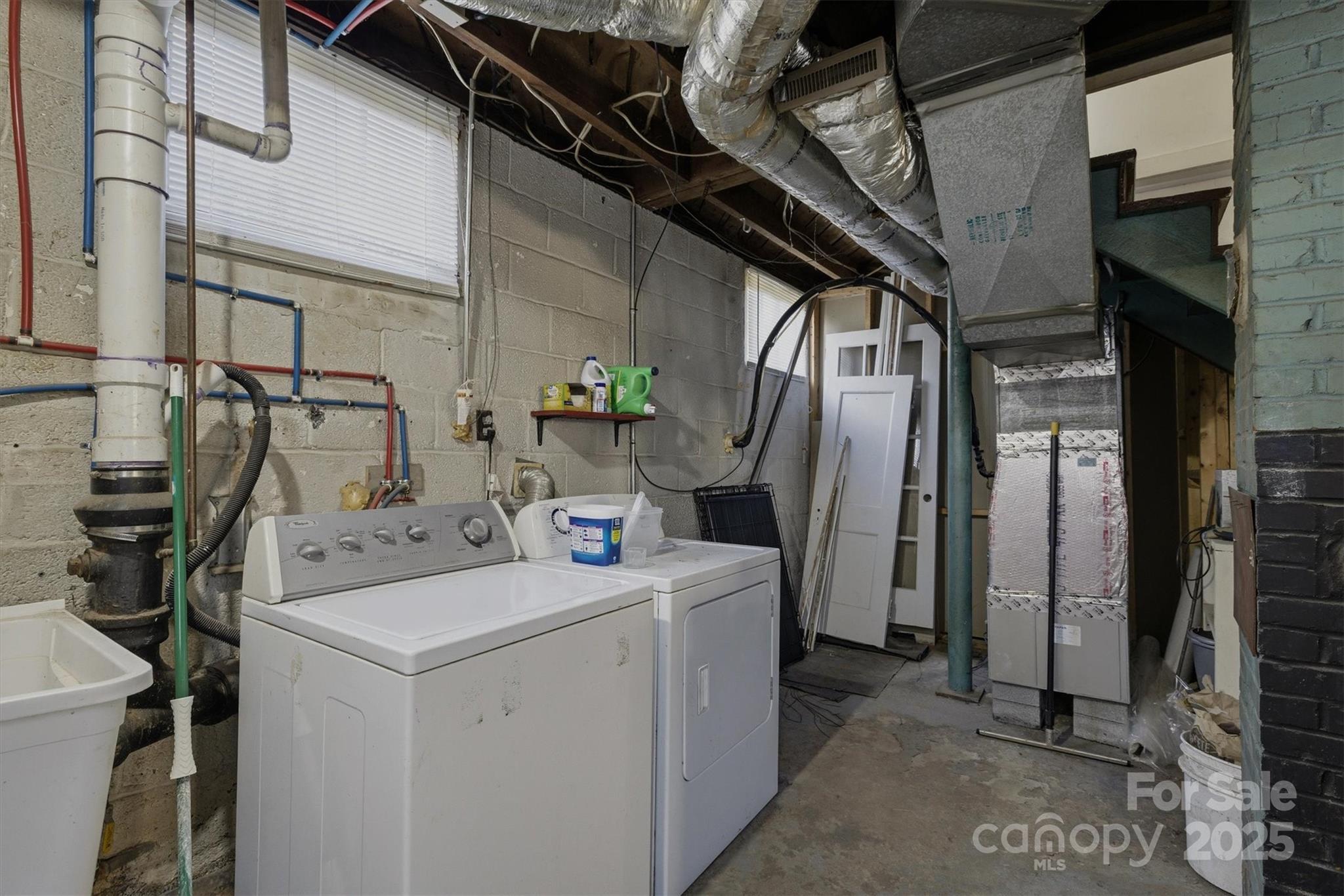 2 Stirling Street Granite Falls, NC 28630 - Photo 20 of 31 a utility room with dryer and washer