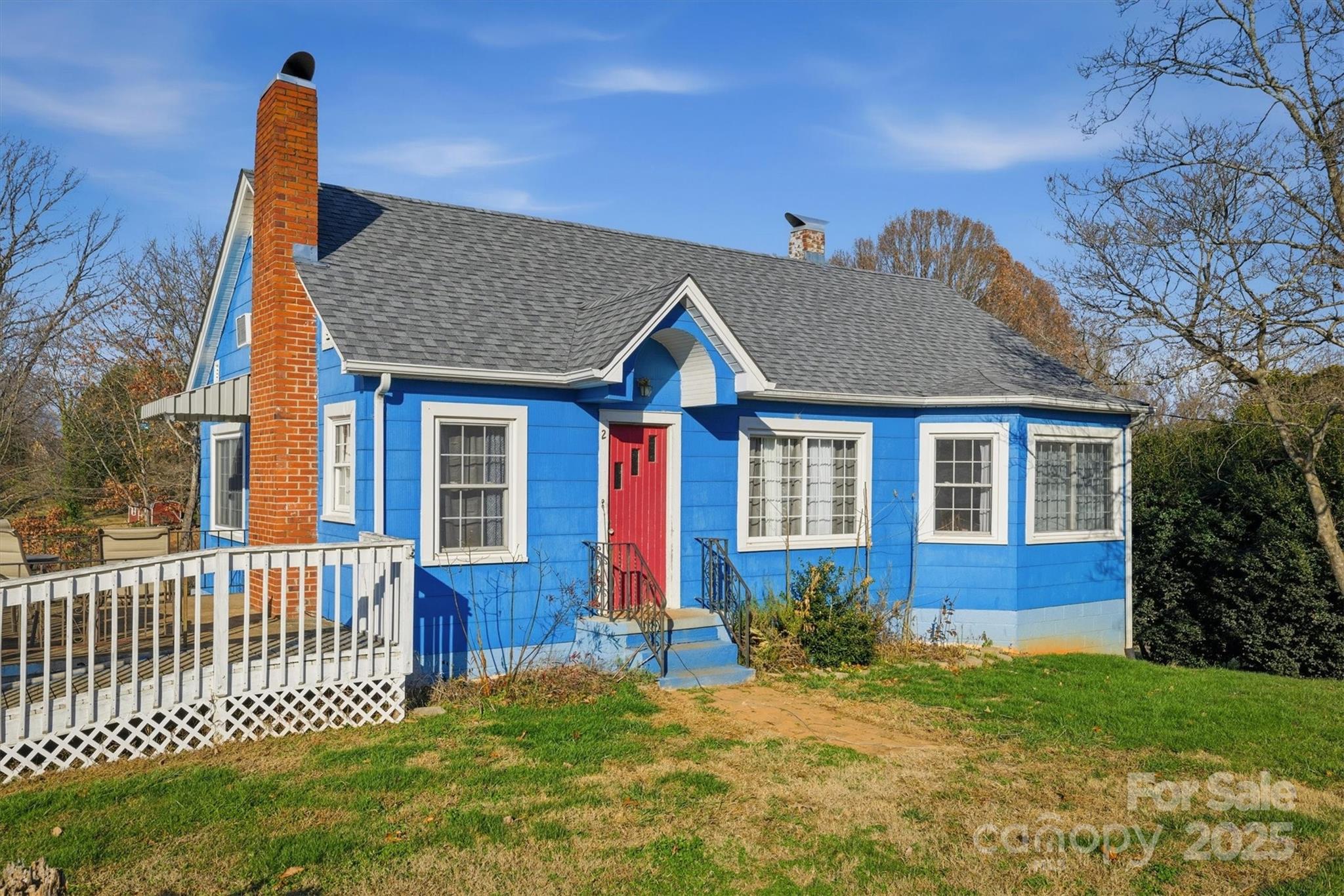 2 Stirling Street Granite Falls, NC 28630 - Photo 2 of 31 a front view of a house with a yard