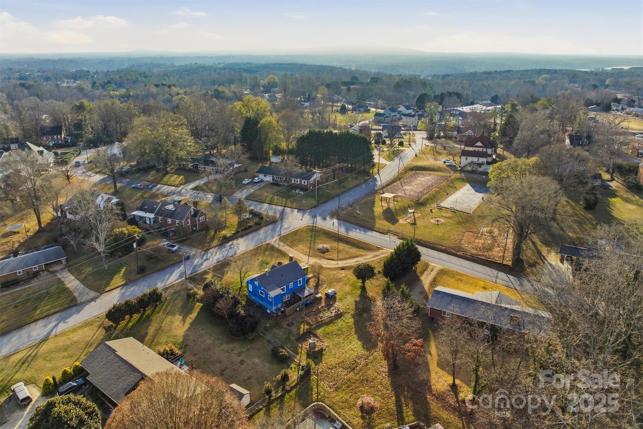 2 Stirling Street Granite Falls, NC 28630 - Photo 25 of 31 an aerial view of a residential houses with outdoor space