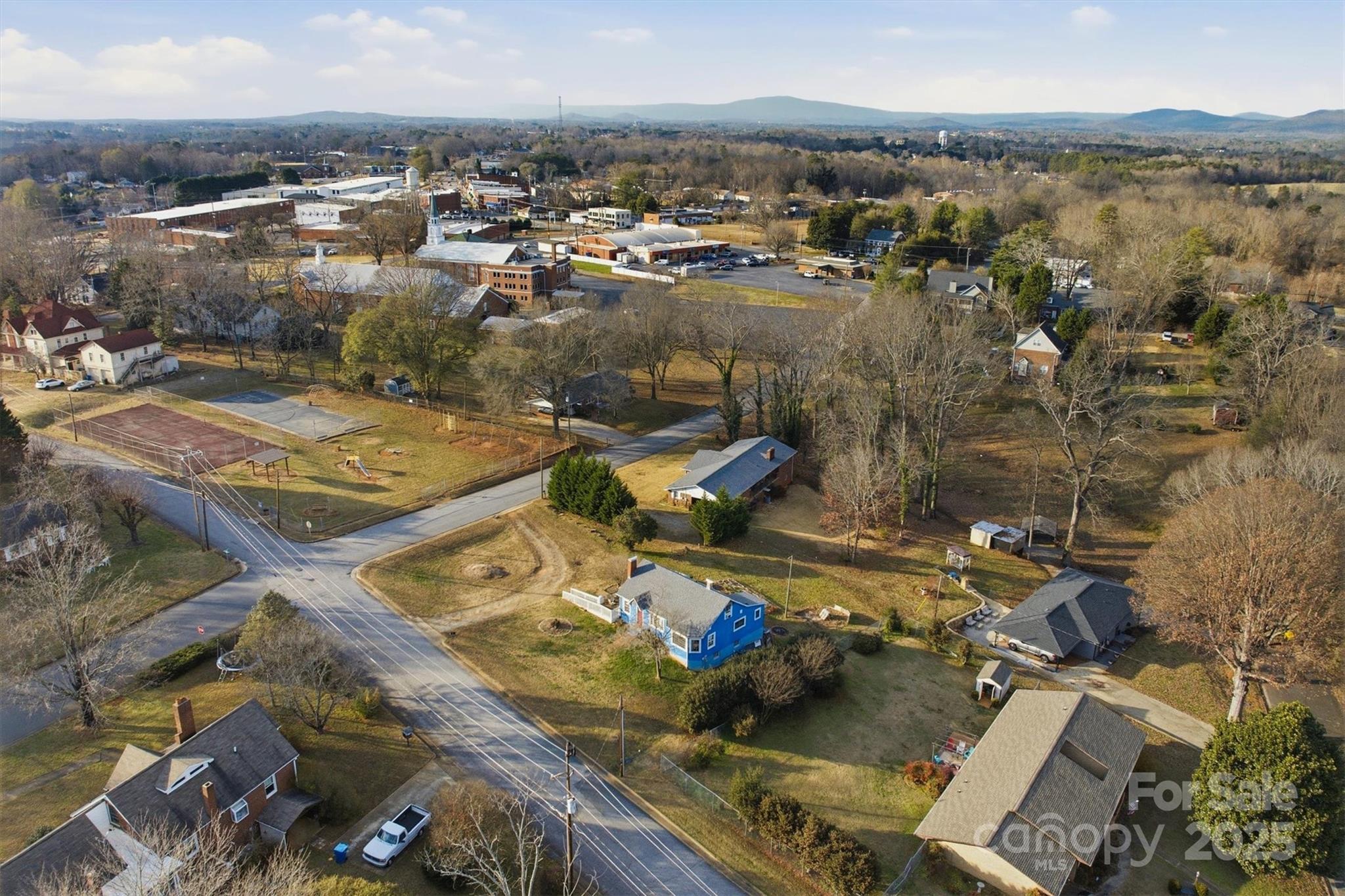 2 Stirling Street Granite Falls, NC 28630 - Photo 26 of 31 an aerial view of a house with a lake view