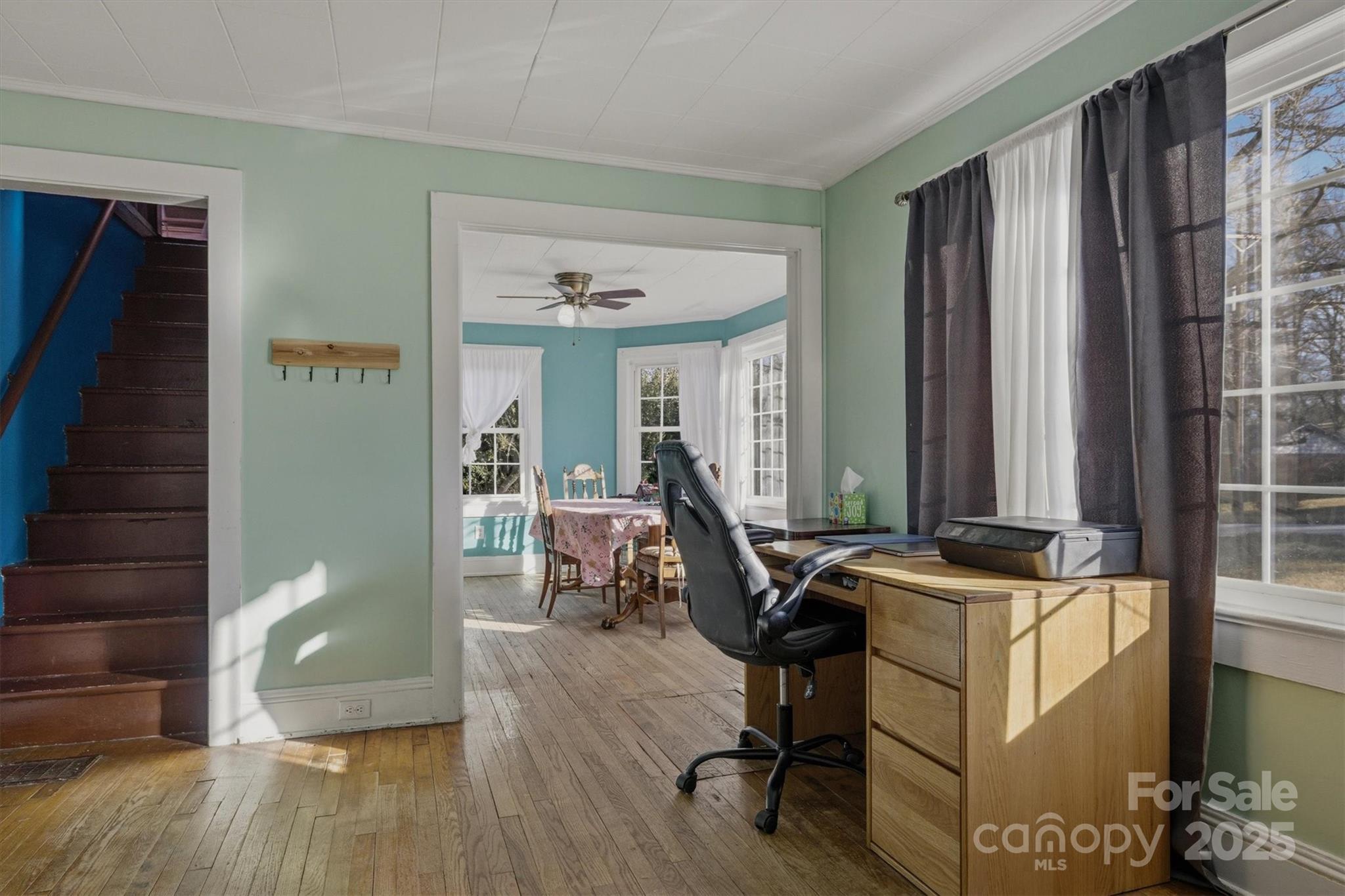 2 Stirling Street Granite Falls, NC 28630 - Photo 8 of 31 a view of a livingroom with furniture and windows