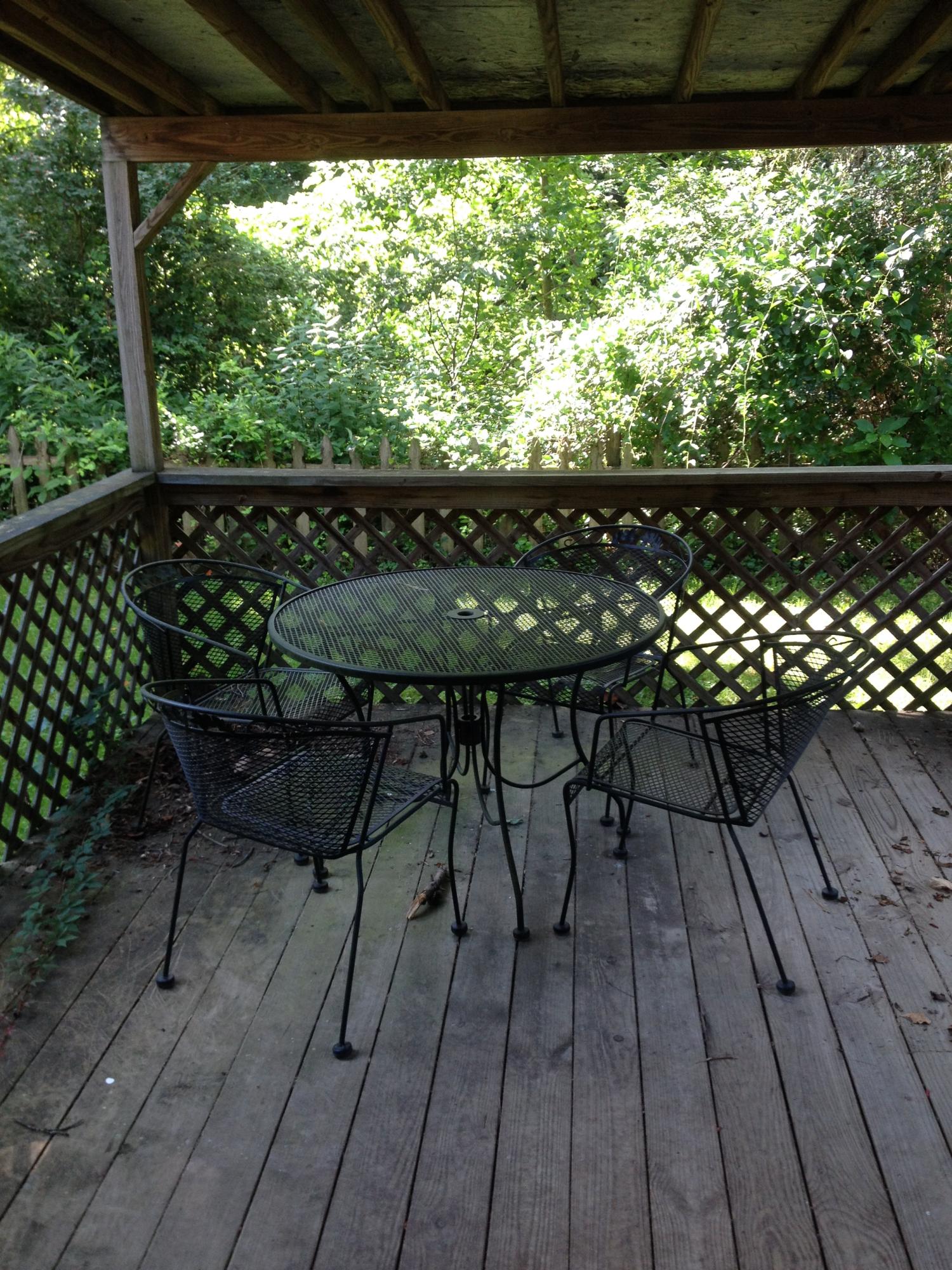 6076 Peaceful Valley Road New Castle, VA 24127 - Photo 6 of 16 Rear covered deck