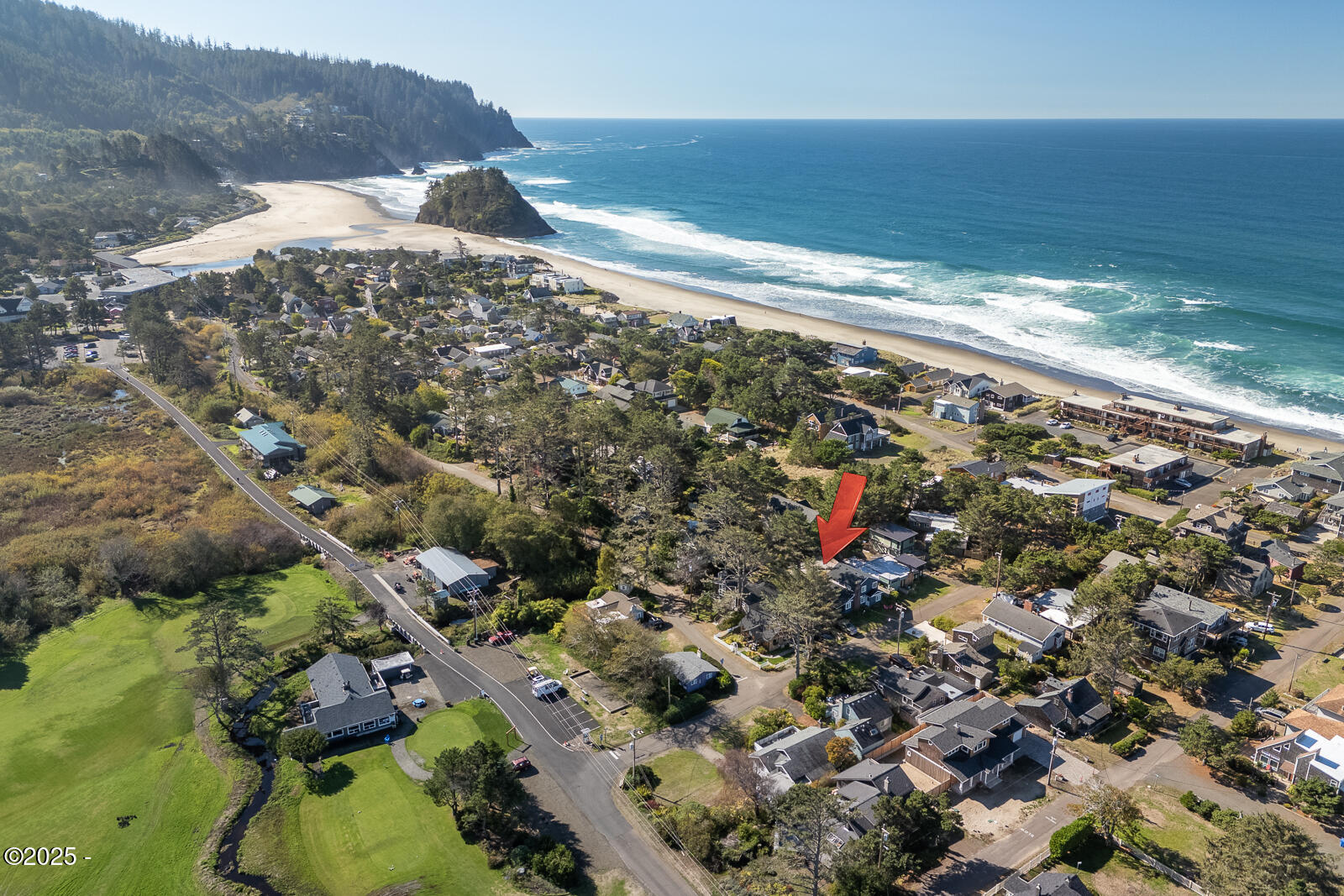 48250 Hawk Street Neskowin, OR 97149 - Photo 19 of 21 Drone to the South
