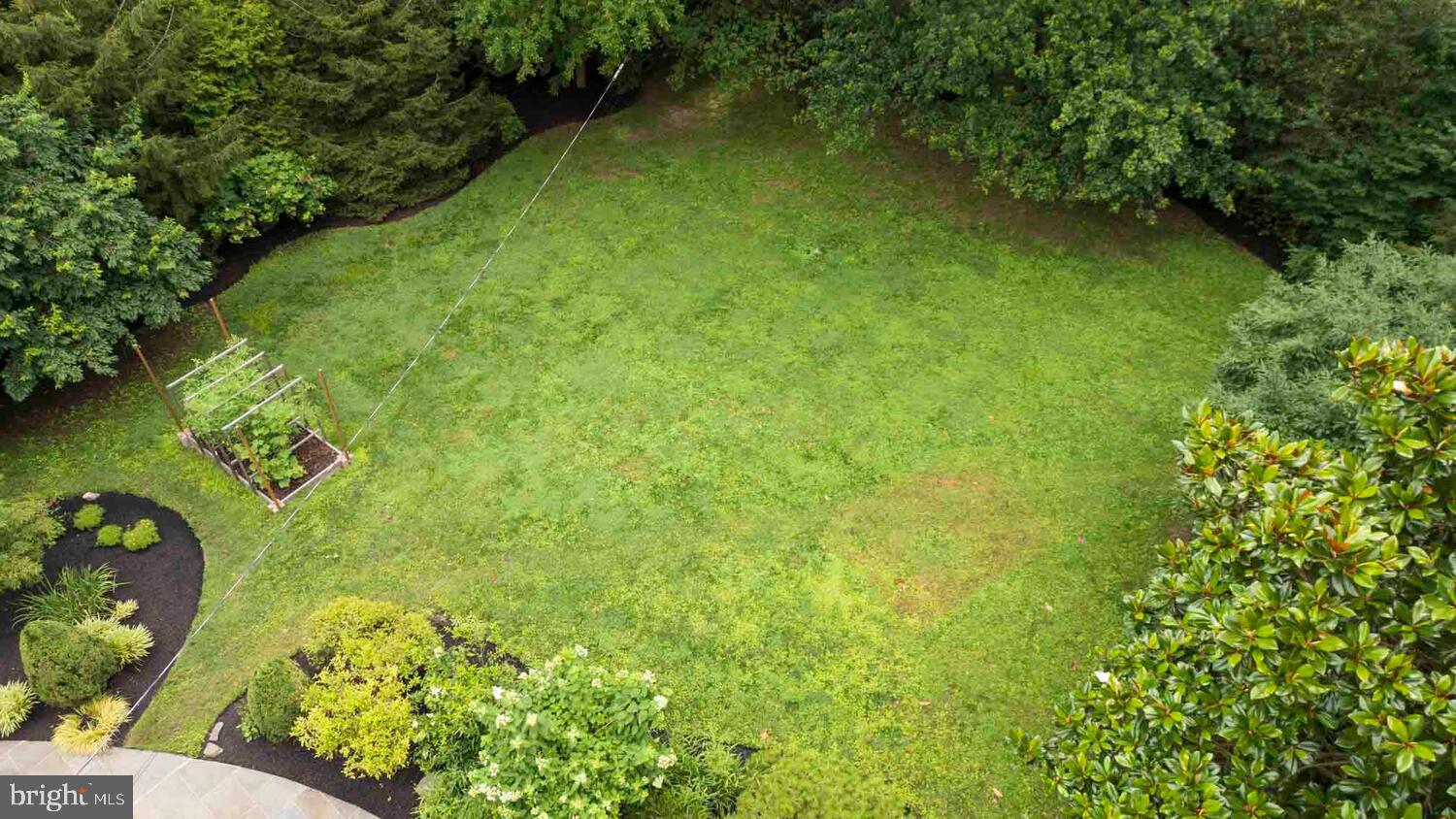 1435 Hunter Road Jenkintown, PA 19046 - Photo 72 of 73 Aerial View of Yard