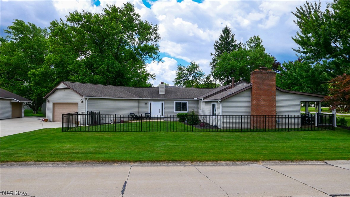 11247 Prospect Road Strongsville, OH 44149 - Photo 3 of 49 Single story home featuring a garage and a front lawn