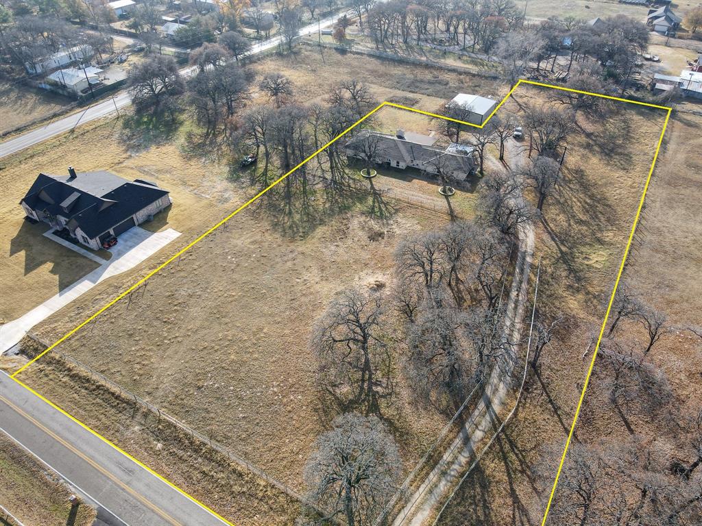 7325 Reed Road Azle, TX 76020 - Photo 34 of 38 View of rural area featuring property boundaries highlighted