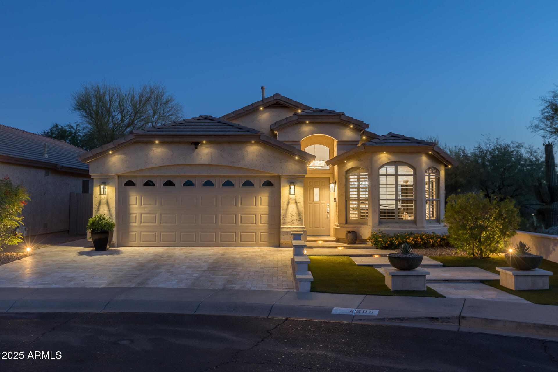 1) FRONT OF HOME