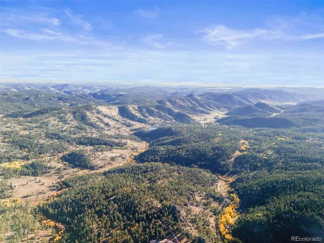 a view of city and mountain