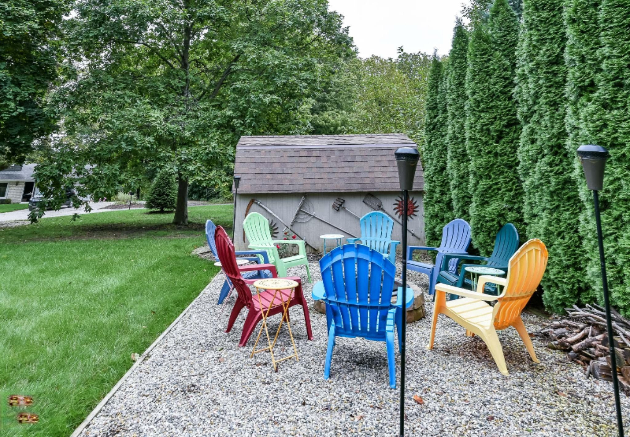 1414 Ridgewood Drive Jenison, MI 49428 - Photo 36 of 40 Private area with Firepit