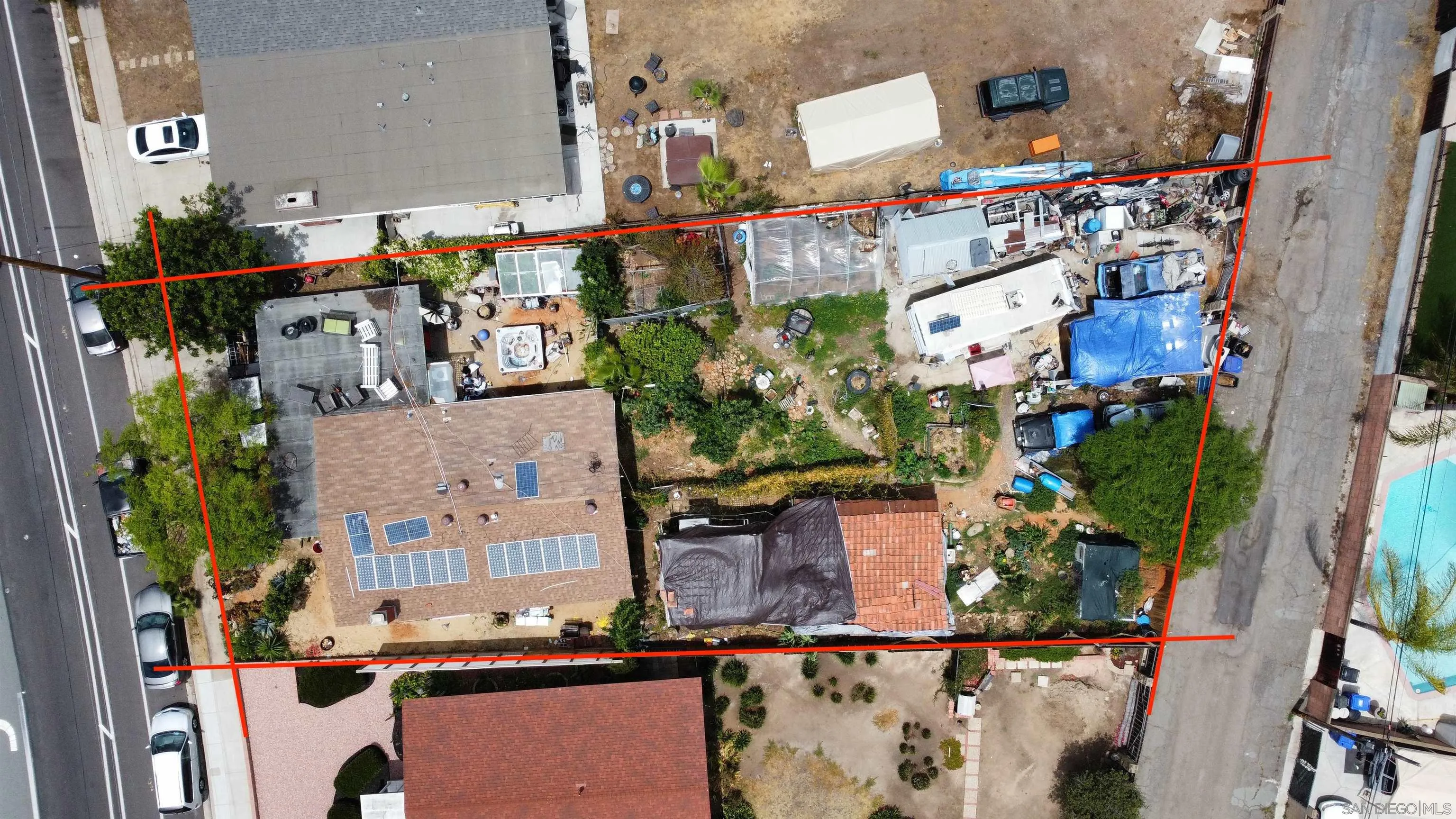 3031 Murray Ridge Road San Diego, CA 92123 - Photo 8 of 9 an aerial view of multiple house