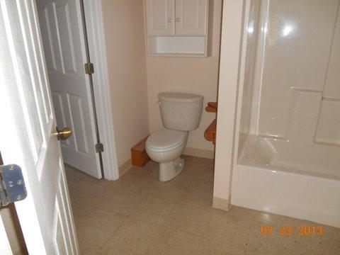 7737 Pinewood Road Primm Springs, TN 38476 - Photo 13 of 13 a bathroom with a toilet and a shower