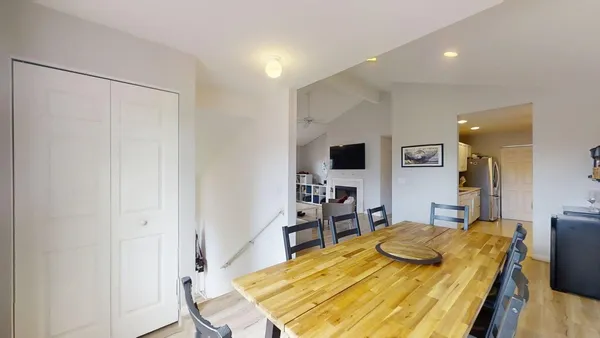 a bed room with a bed