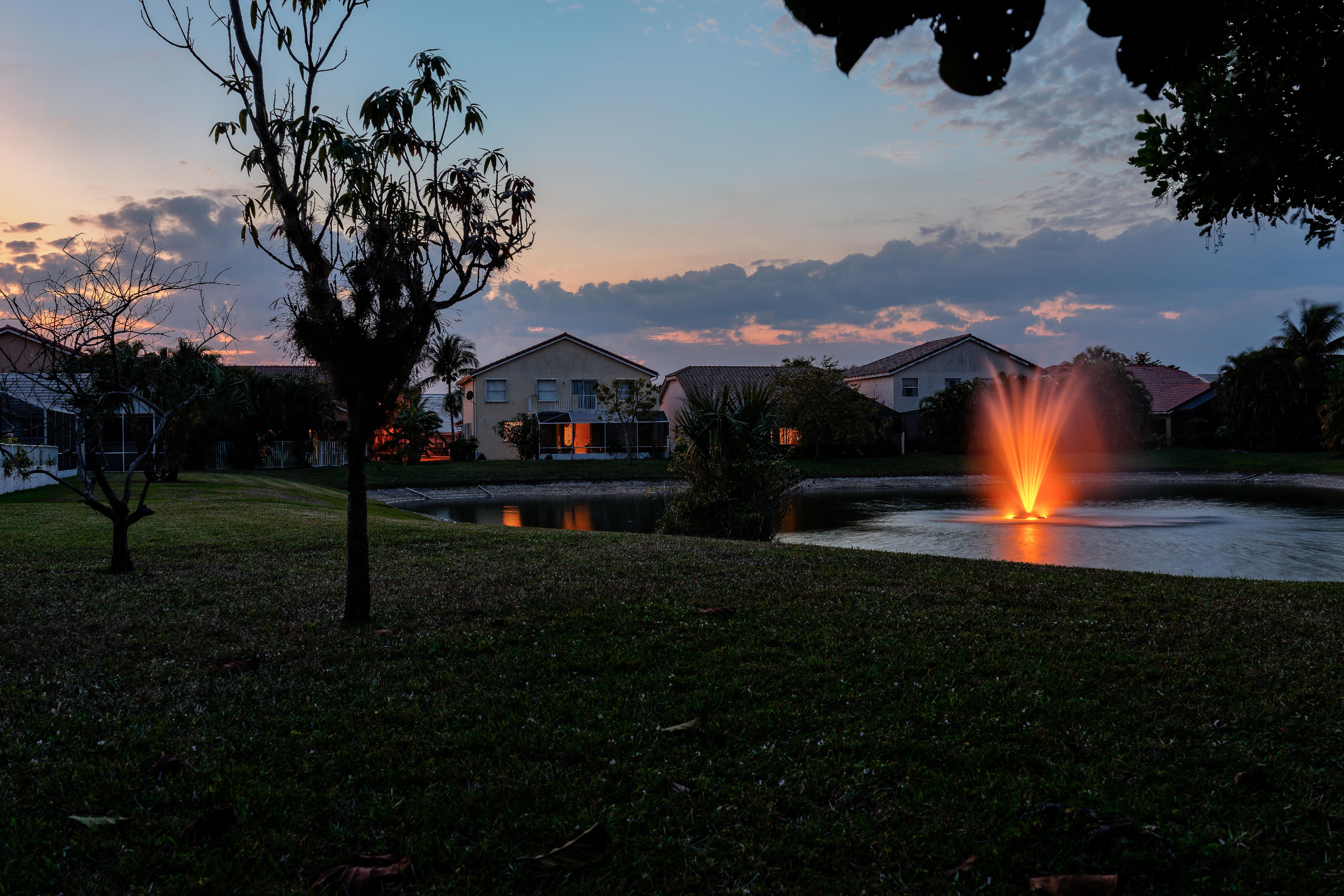 18358 Fresh Lake Way Boca Raton, FL 33498 - Photo 35 of 35 evening lake side