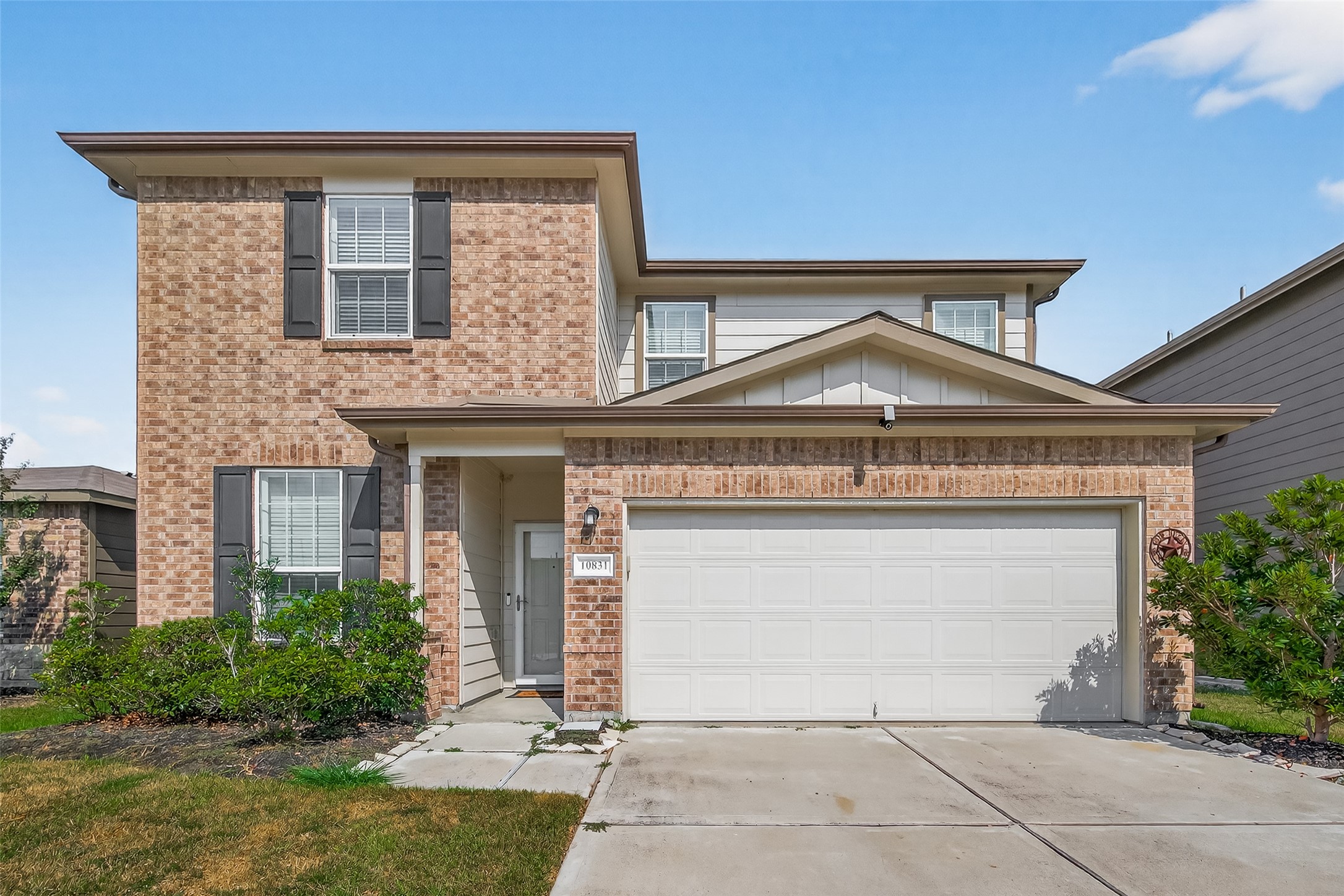 front view of a house