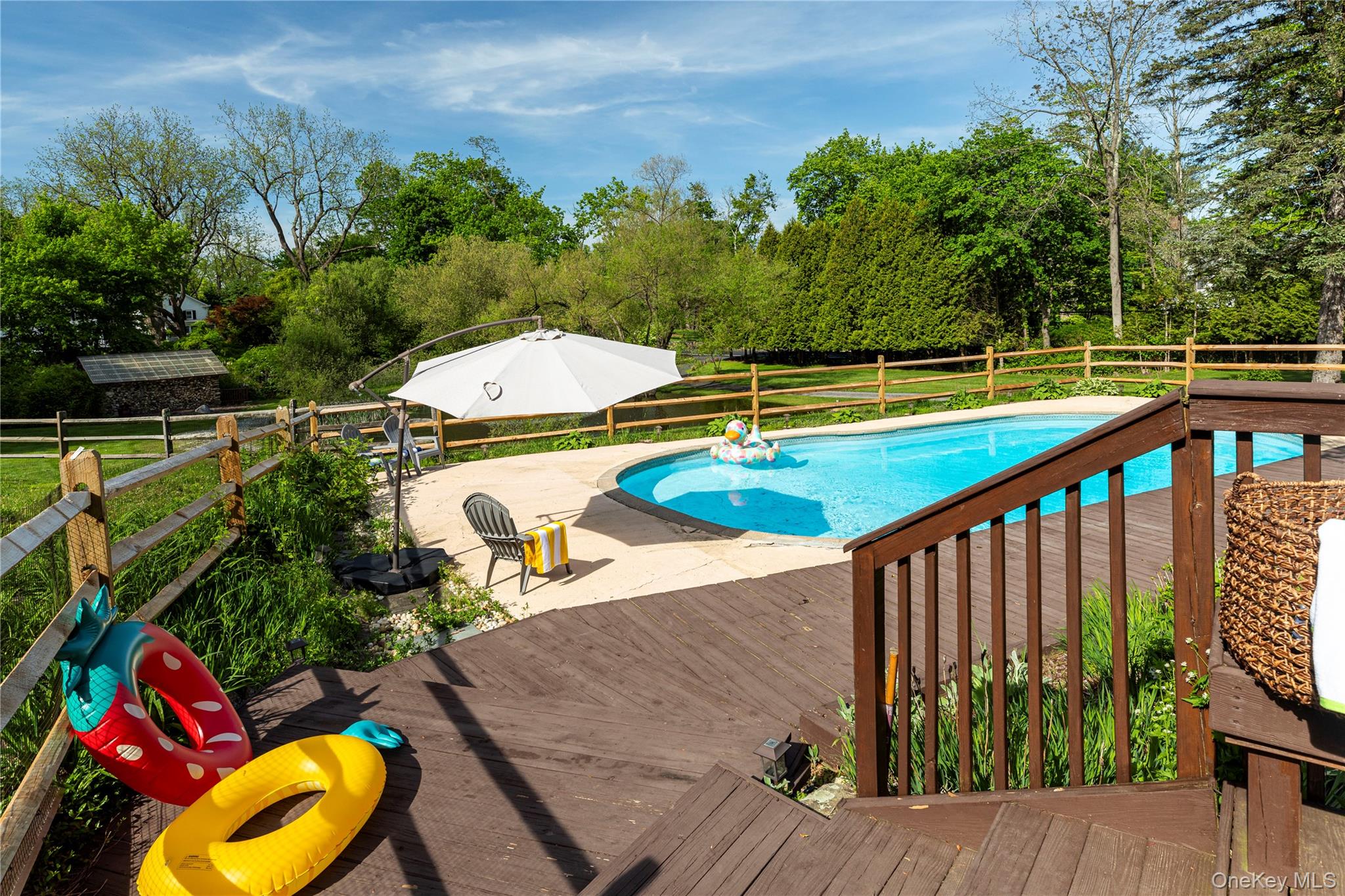 135 Turk Hill Road Brewster, NY 10509 - Photo 37 of 42 swimming pool view with a seating space