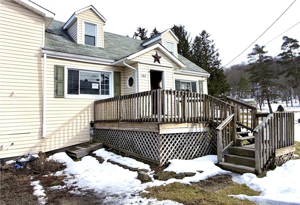 283 Line Street Central City, PA 15926 - Photo 10 of 11 a view of a house with wooden fence