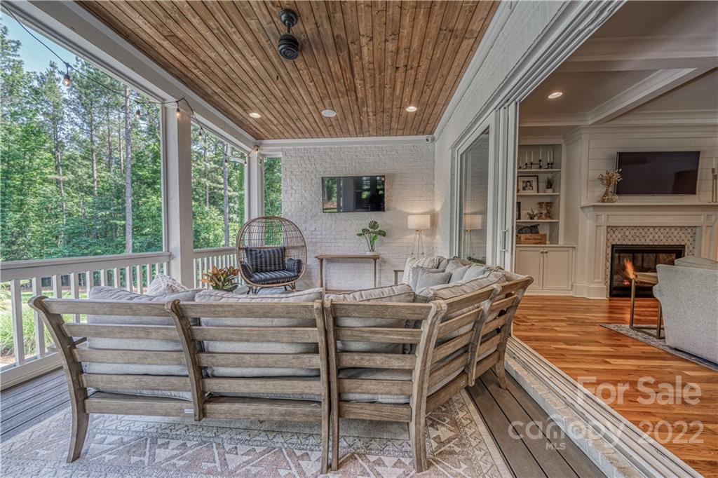 4026 Country Overlook Drive Fort Mill, SC 29715 - Photo 25 of 43 a view of a dining room with furniture window and wooden floor