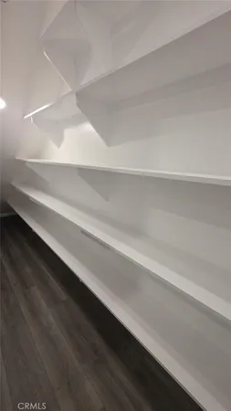 a close view of closet