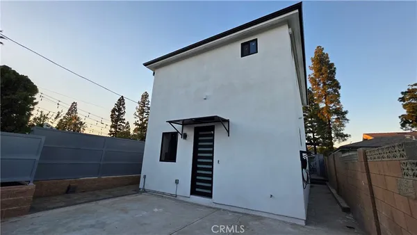 a view of outdoor space and deck