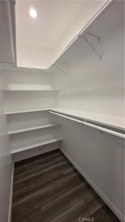 a refrigerator in a kitchen