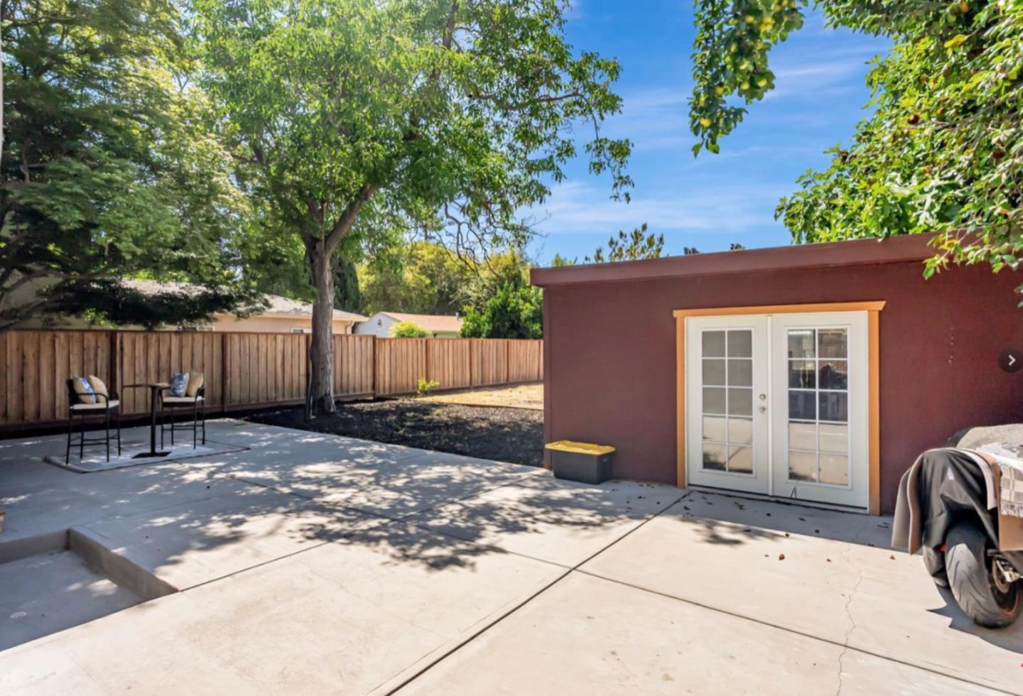 1170 Cotter Way Hayward, CA 94541 - Photo 14 of 18 a backyard of a house with table and chairs