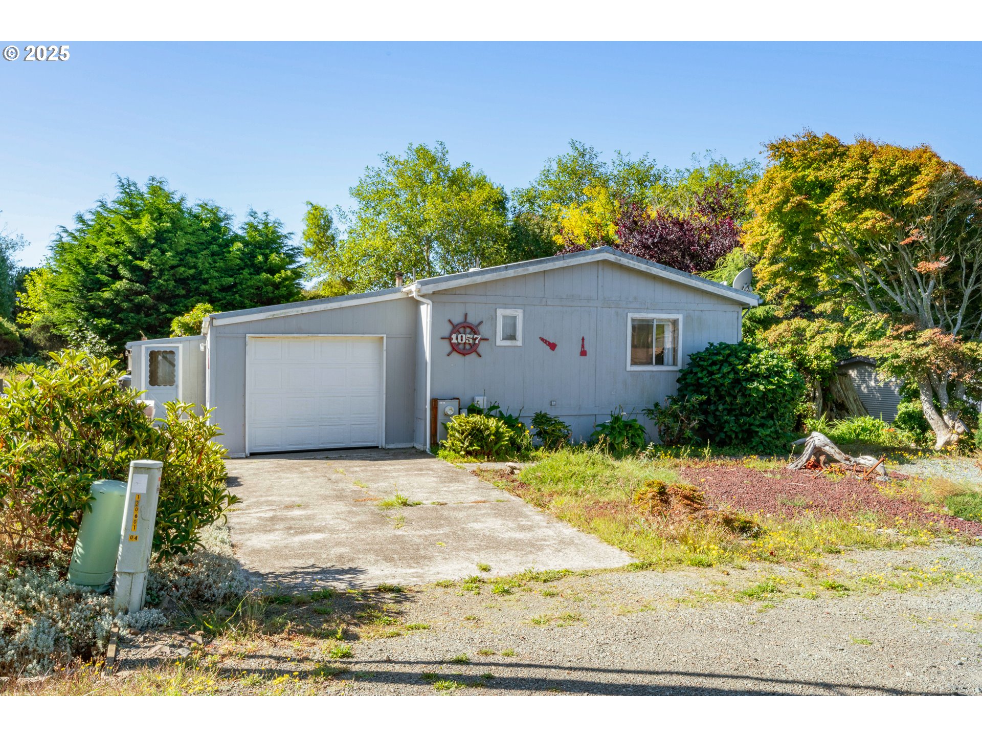 a view of front a house