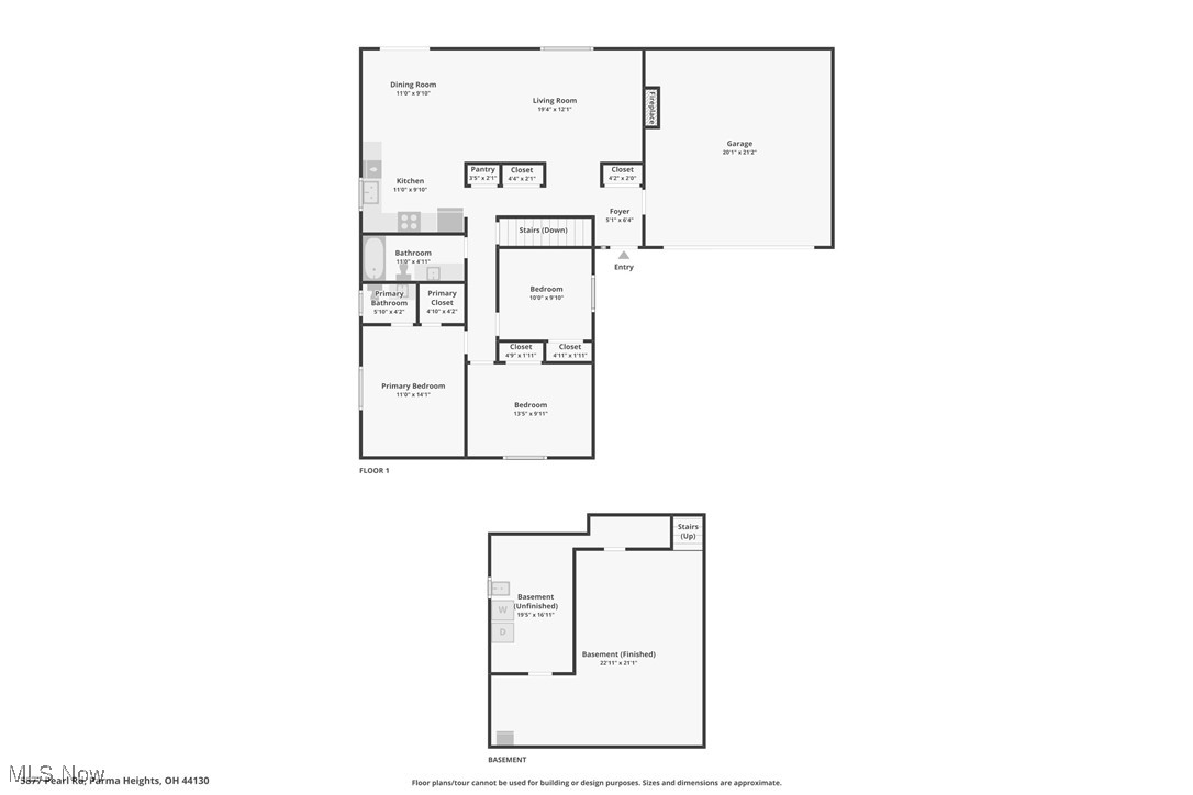 5877 Pearl Road Cleveland, OH 44130 - Photo 42 of 42 View of floor plan / room layout