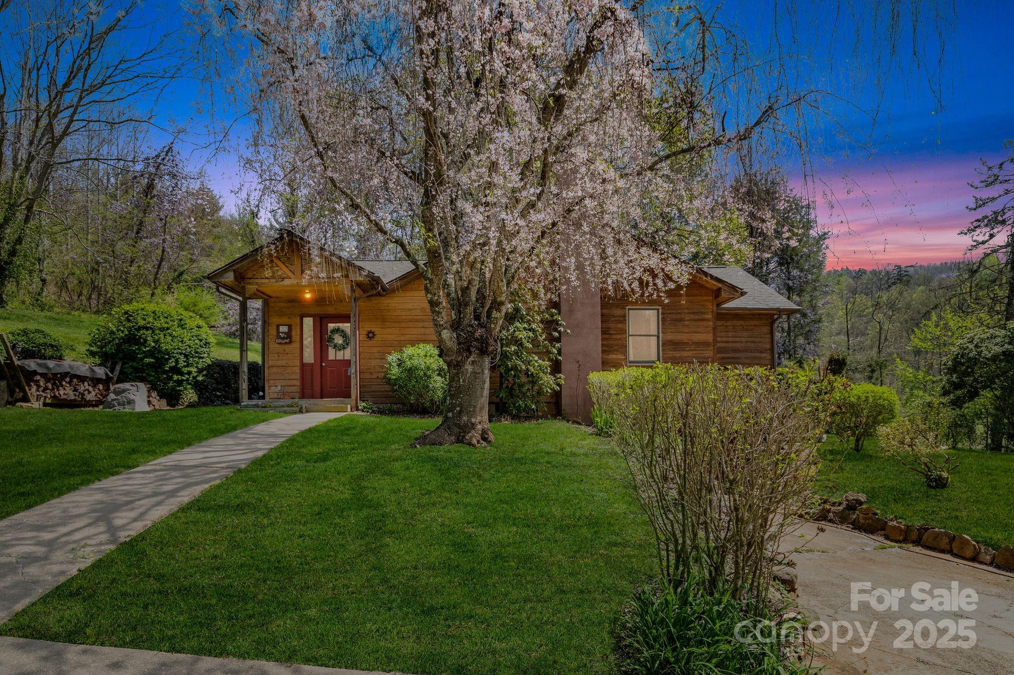22 Morgan Branch Road Weaverville, NC 28787 - Photo 1 of 47 a view of a house with a yard