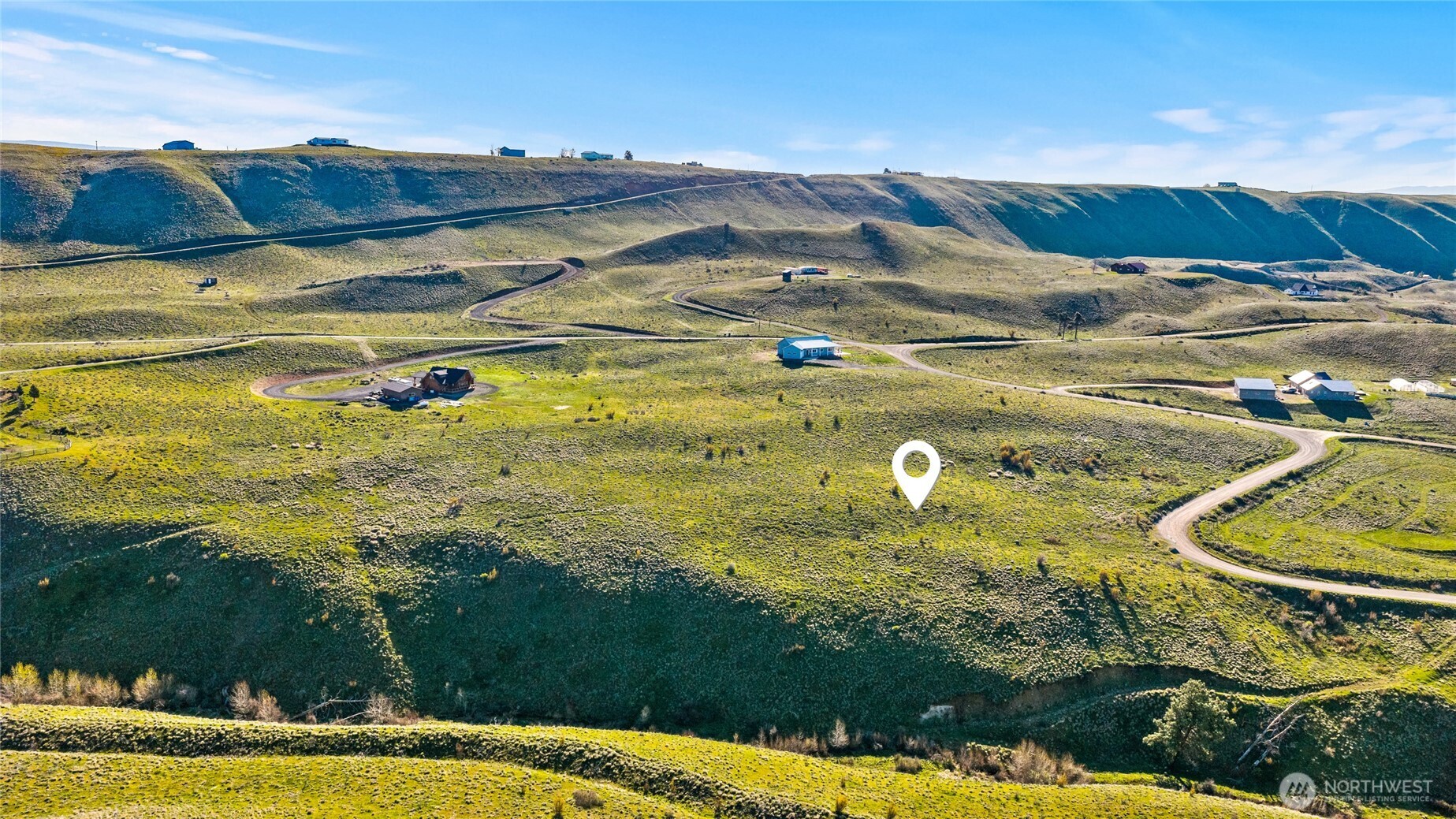 a view of swimming pool with a garden