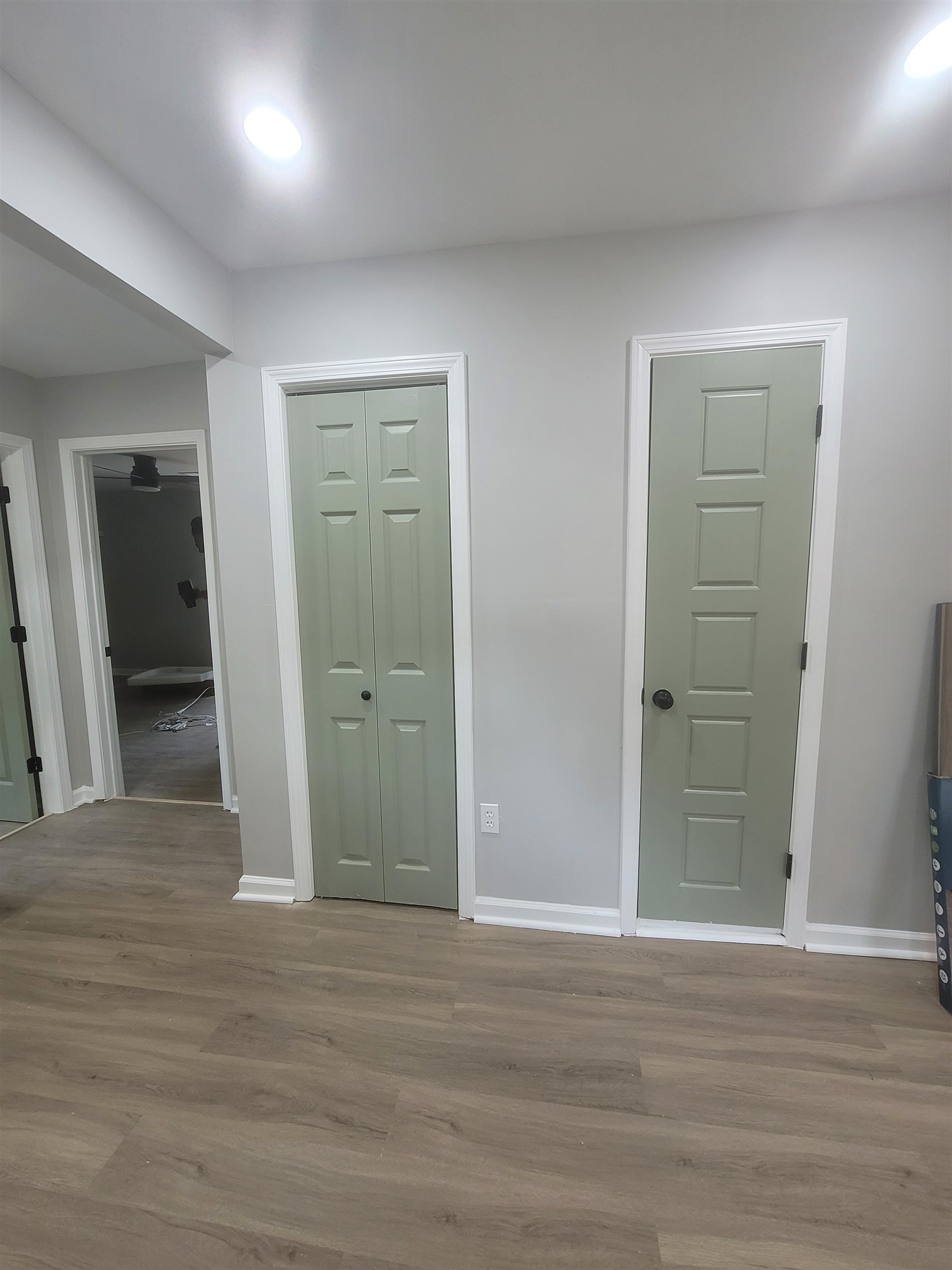 1434 Eloise Road Memphis, TN 38106 - Photo 10 of 19 an empty room with wooden floor and closet