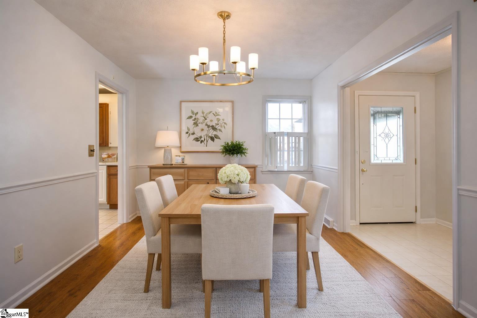302 Canebreak Lane Simpsonville, SC 29681 - Photo 20 of 43 Virtually staged dining room
