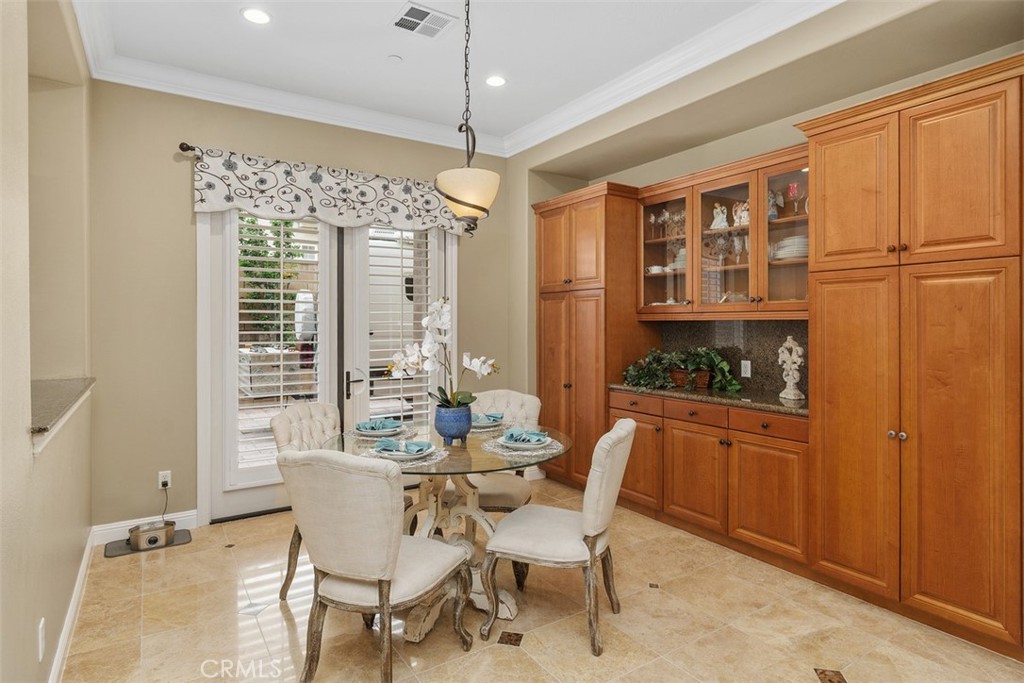 13337 Hunt Club Drive Rancho Cucamonga, CA 91739 - Photo 11 of 45 Breakfast area with double french doors