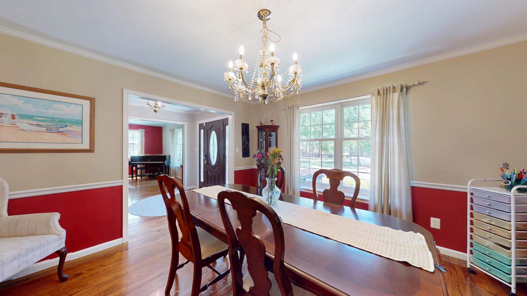 3 Colonial Court Medford, NJ 08055 - Photo 14 of 89 Elegant dining space with natural light.