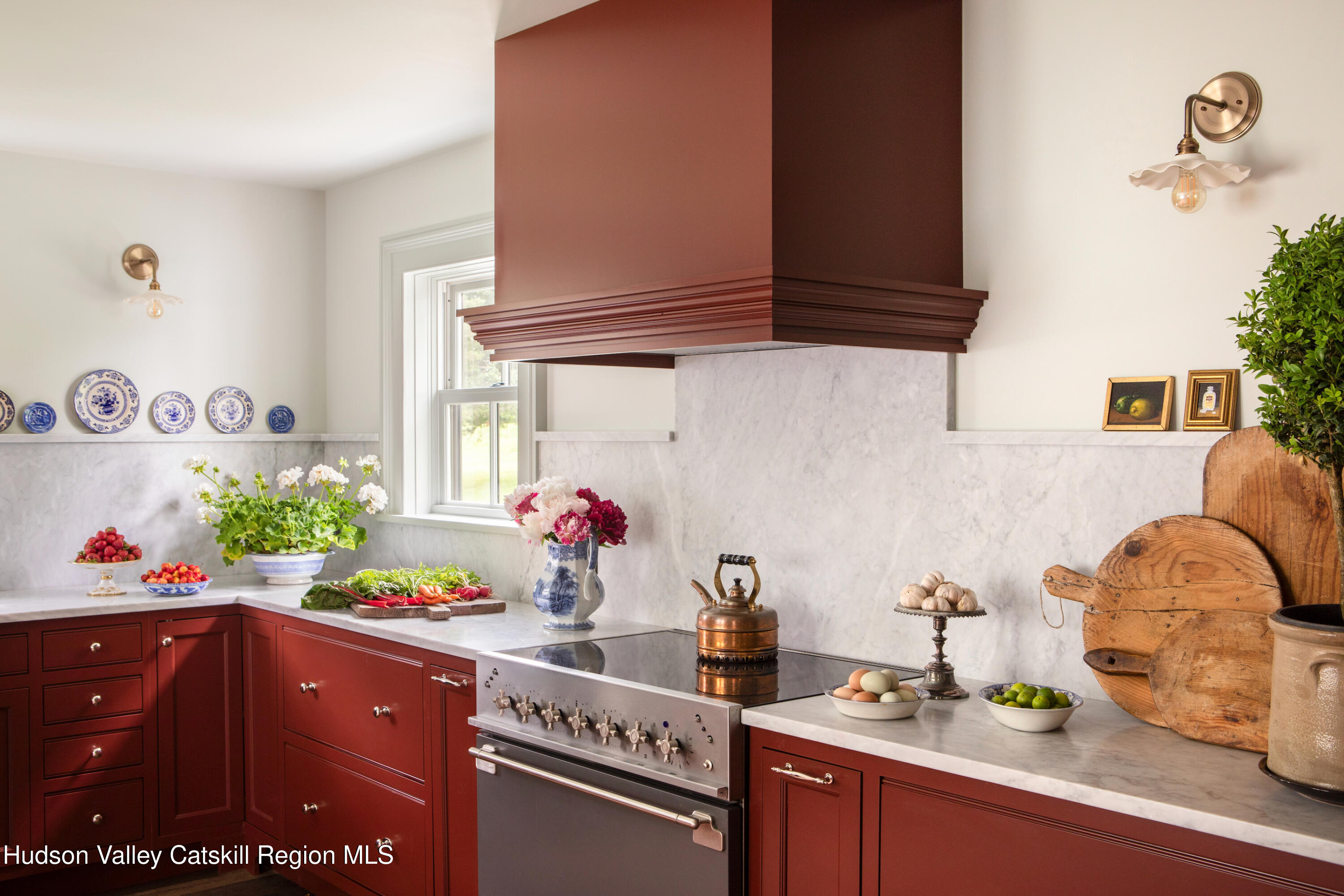 290 Ulster Landing Road Kingston, NY 12401 - Photo 21 of 89 a kitchen with stainless steel appliances granite countertop a sink stove and cabinets