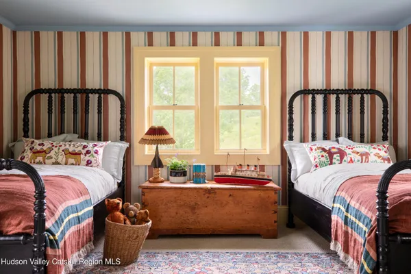 a view of outdoor space with garden and patio