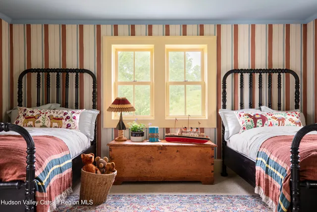 a view of outdoor space with garden and patio