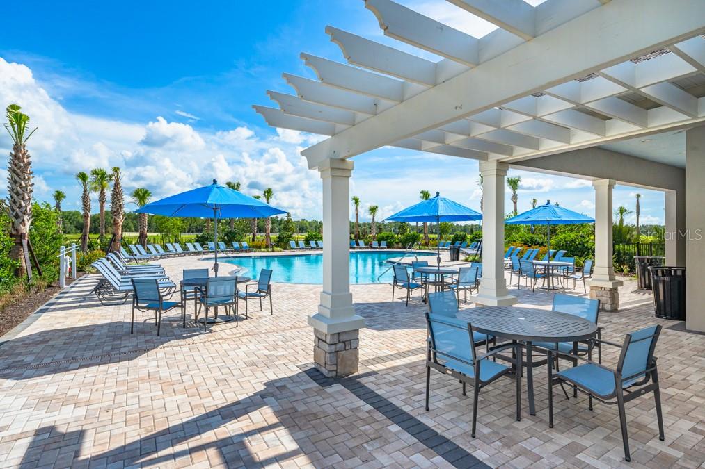 13245 Tropical Breeze Way Hudson, FL 34669 - Photo 39 of 41 a outdoor space with lots of furniture and garden view