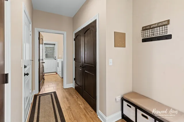 a view of utility room and sink